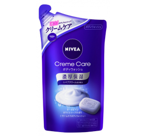 NIVEA 니베아 크림케어 바디워시 유럽 비누향기 리필 360ml