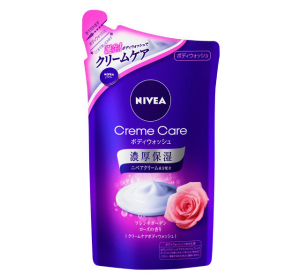 NIVEA 니베아 크림케어 바디워시 프렌치 가든 로즈의 향기 리필 360ml