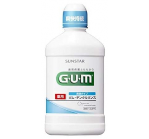 GUM 덴탈 가글 상쾌한 타입 500ml