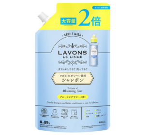 LAVONS 라봉 울샴푸 블루밍 블루 리필 800ml