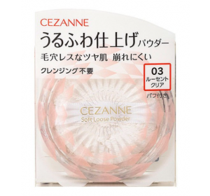 CEZANNE (세잔느) 우루후와 마무리 파우더 03 루센트 클리어