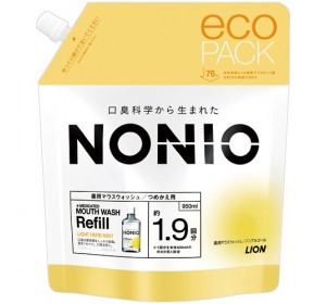 NONIO 마우스 워시 라이트 허브 민트 리필용 950ml