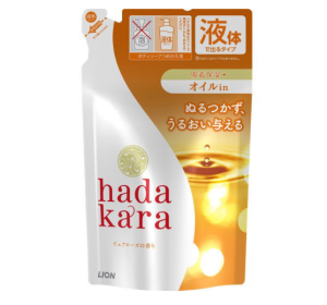 하다카라 (hadakara) 바디워시 오일 인 타입 리필 340ml