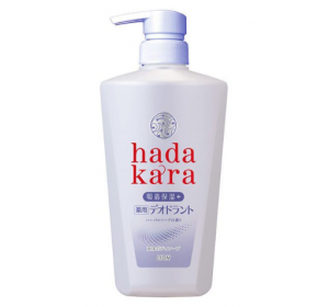 hadakara (하다카라) 약용 데오도란트 바디 워시 허브 비누 향기 본체 500ml