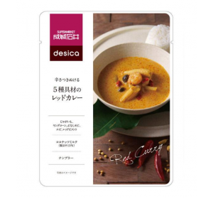 나루조이시이 desica 매운 5종류의 레드 카레 150g