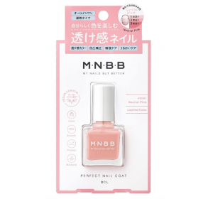 MNBB 퍼펙트 네일코트 컬러 SH01 내츄럴핑크