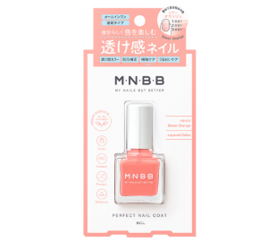 MNBB 퍼펙트 네일코트 컬러 SH03 쉬어오렌지