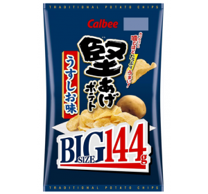 칼비 딱딱하게 튀긴 감자칩 우스시오맛 BIG